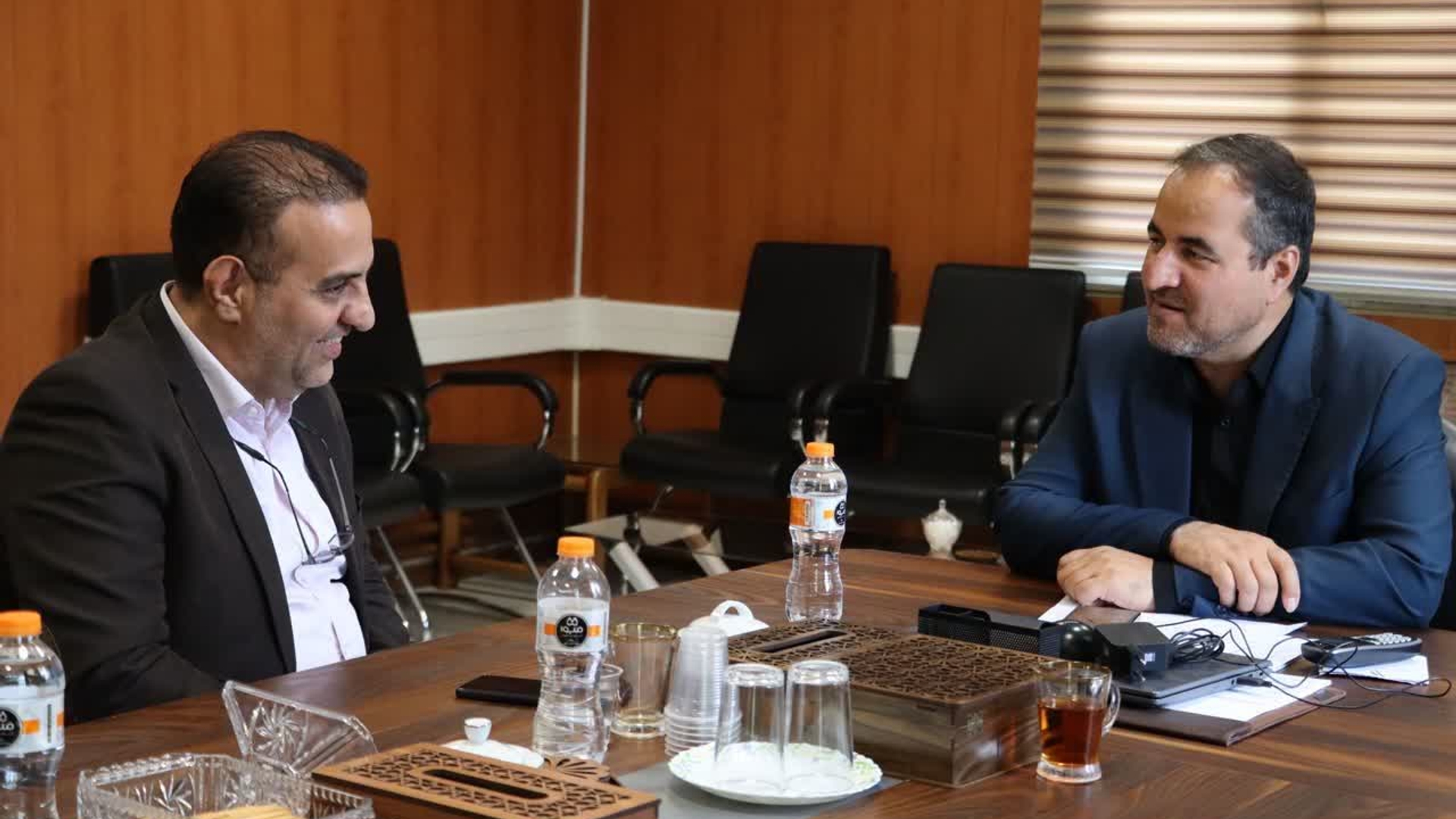 دیدار رئیس دانشگاه علوم پزشکی اراک با فرماندار شهرستان اراک