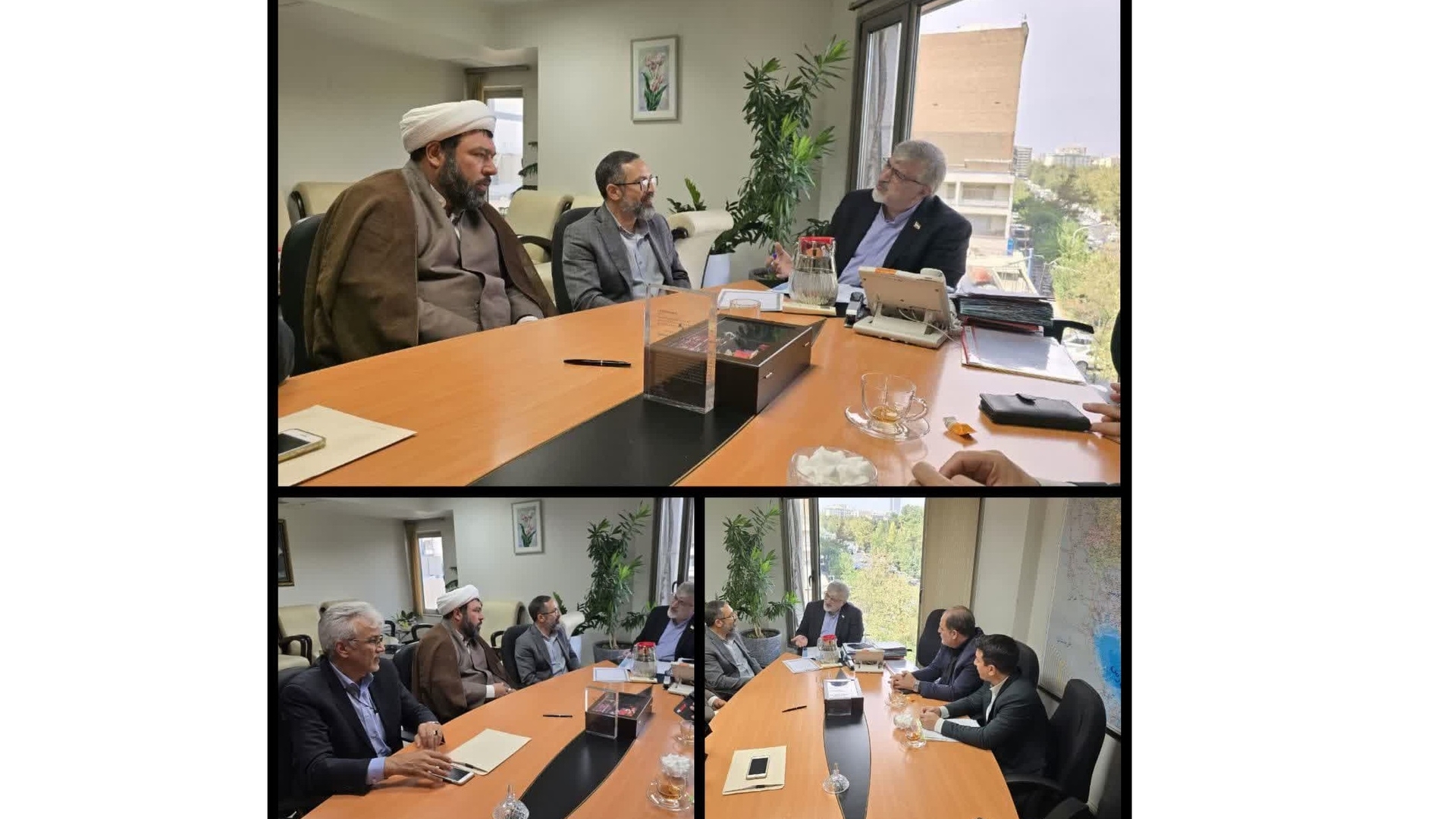 پیگیری مطالبات مهم شهرداری‌های ساوه و زرندیه در دیدار با معاون سازمان شهرداری‌ها و دهیاری‌ها