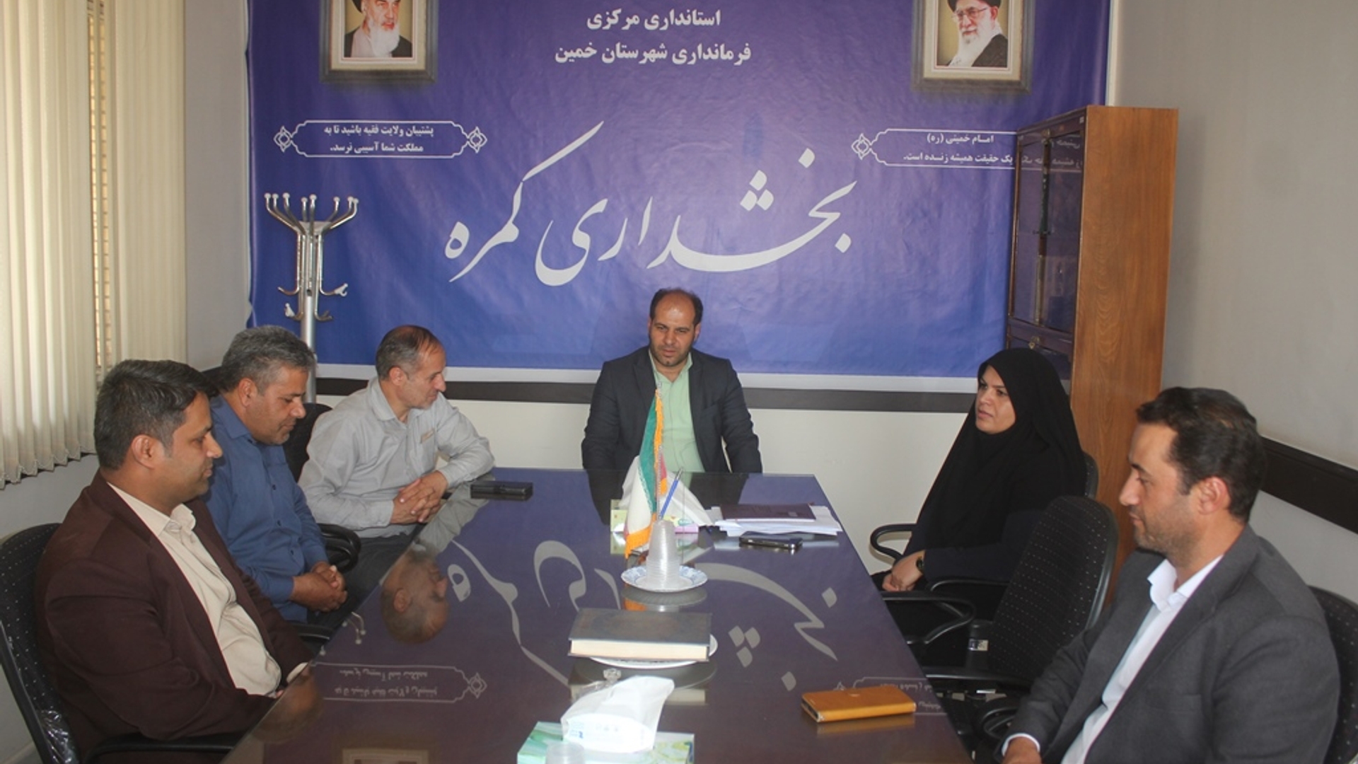 نشست بررسی مسائل و مشکلات حوزه گاز در شهر قورچی باشی و بخش کمره شهرستان خمین برگزار شد