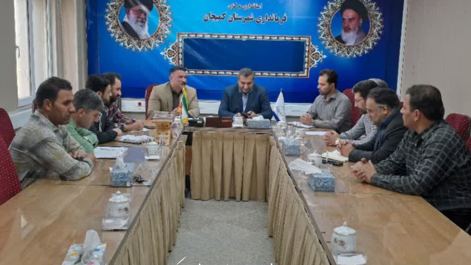 🔻برگزاری نشست روسای ادارات مجتمع اداری شهرستان کمیجان