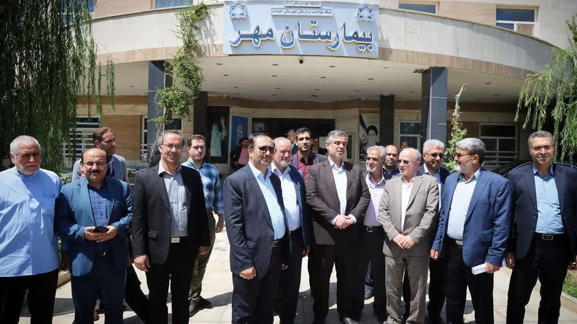🔻افتتاح ساختمان زیست پزشک شهر خنداب/ بازدید استاندار مرکزی از بیمارستان مهر خنداب به مناسبت روز پزشک