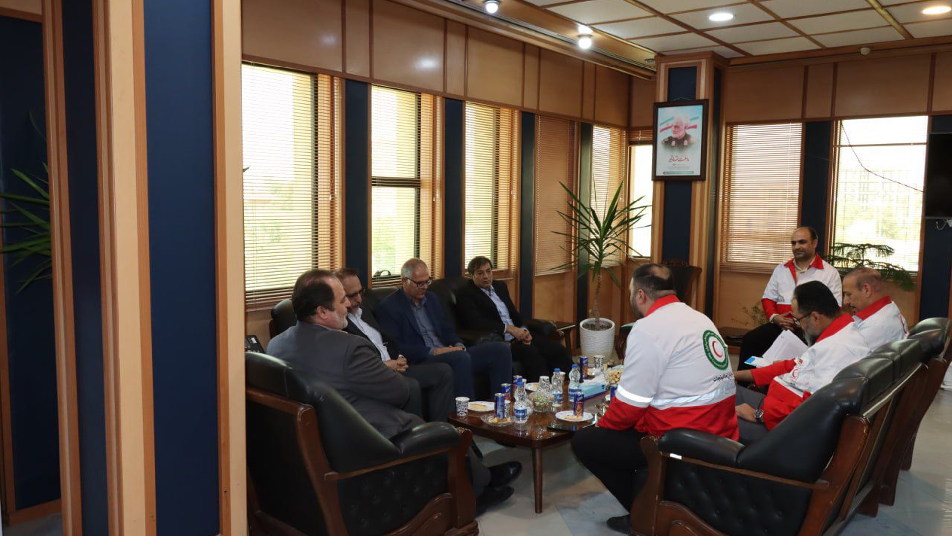 دیدار با فرماندار به مناسبت هفته دولت