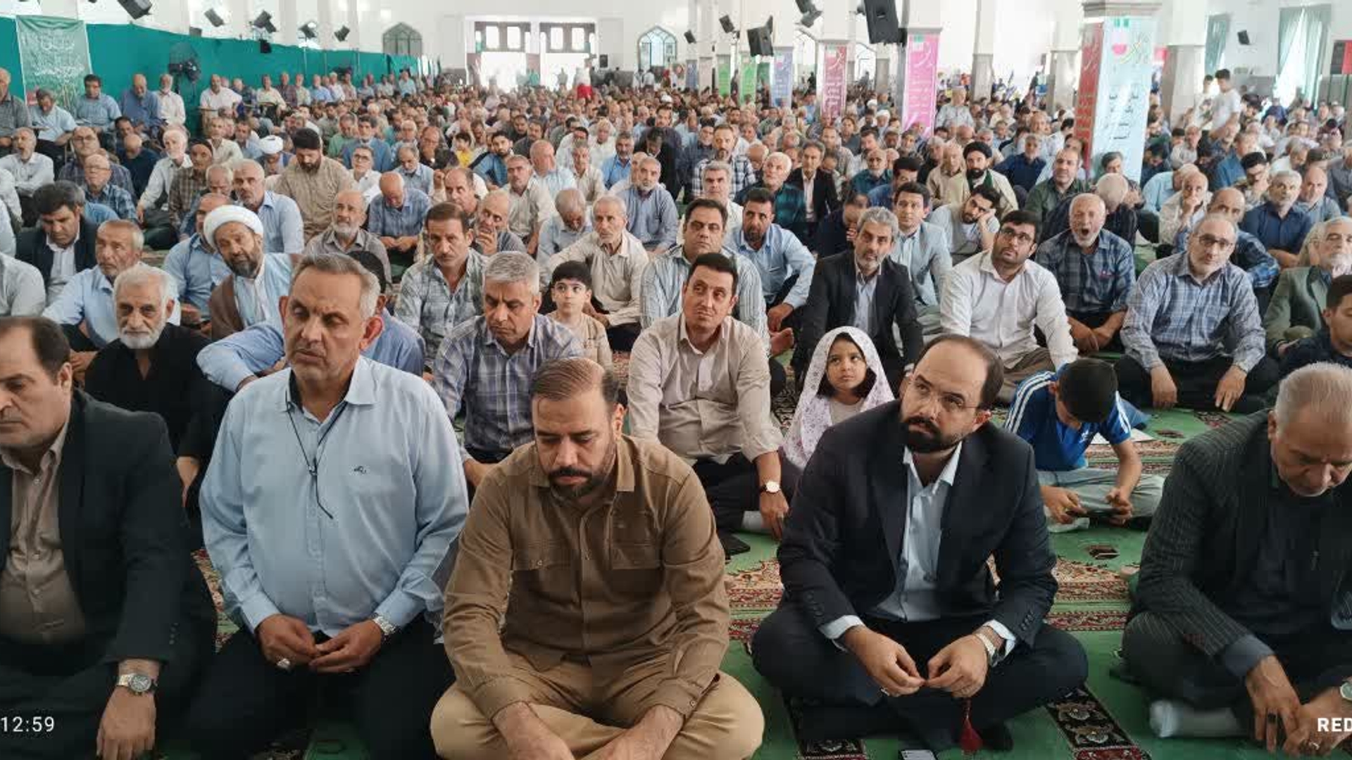 گزارش تصویری از سخنرانی پیش از خطبه ها به مناسبت هفته دولت