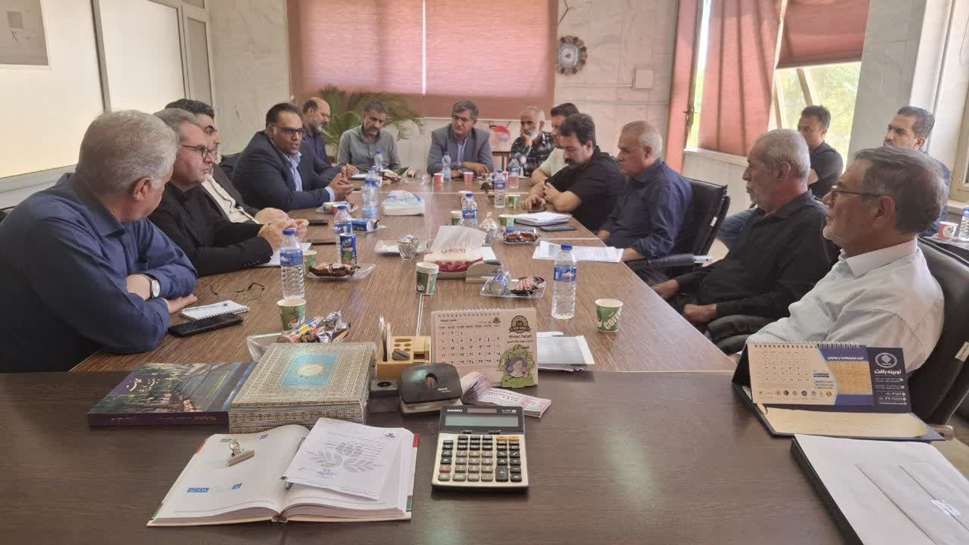بررسی مشکلات تأمین آب دهکده گل محلات و تمدید قرارداد تخصیص پساب به گلخانه‌ها