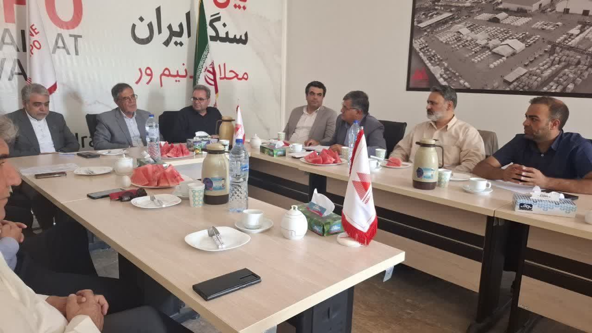 دومین جلسه هماهنگی برگزاری نمایشگاه بین‌المللی سنگ ایران در شهرستان محلات برگزار شد.
