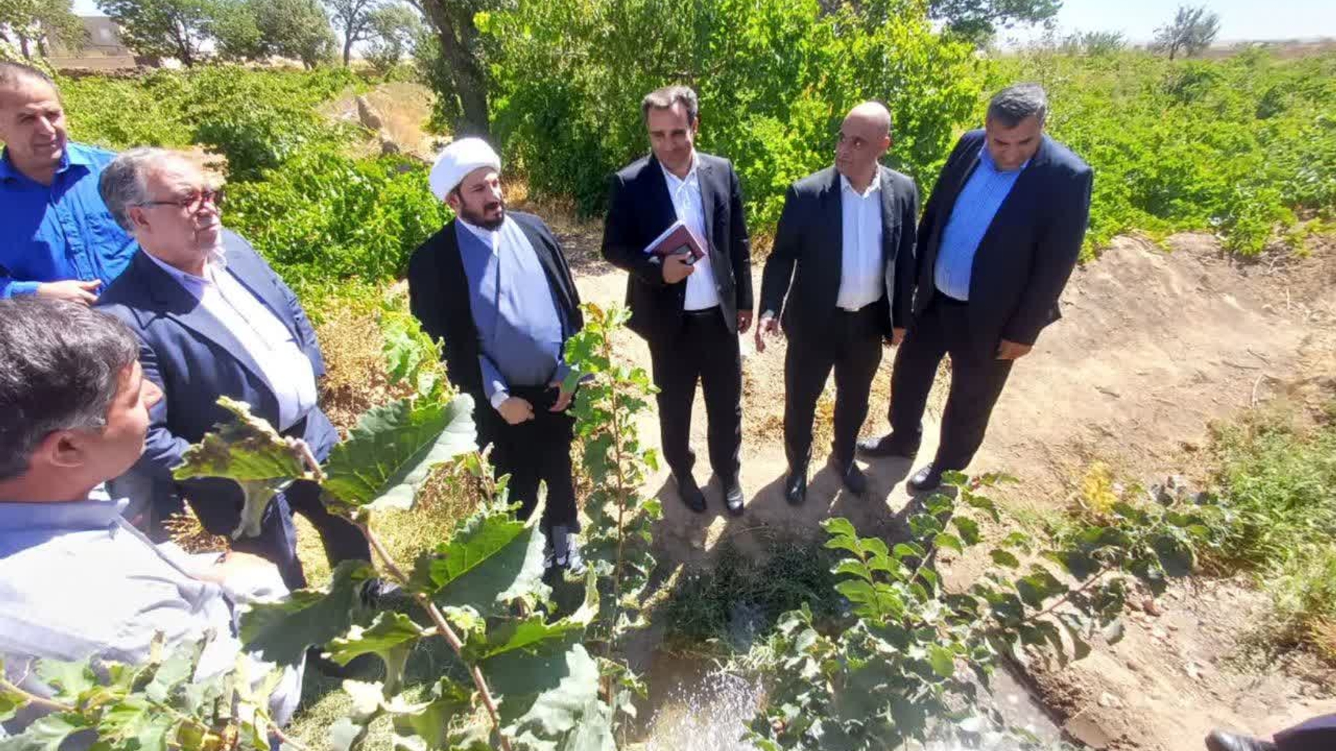 🔻 افتتاح پروژه‌ های عمرانی در روستای ینگه‌ملک به مناسبت هفته دولت