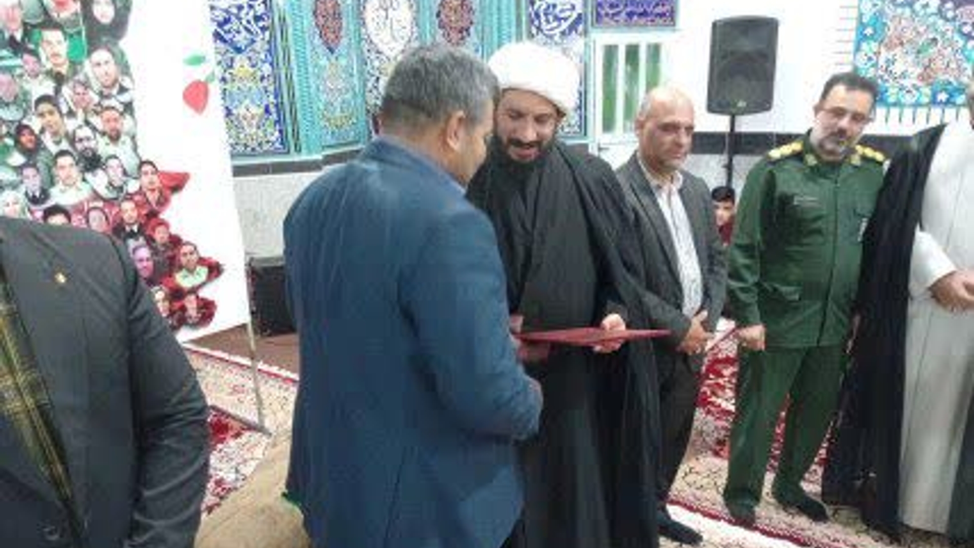 تقدیر امام‌جمعه میلاجرد از فرماندار شهرستان کمیجان به پاس مدیریت جنگ ۱۲ روزه