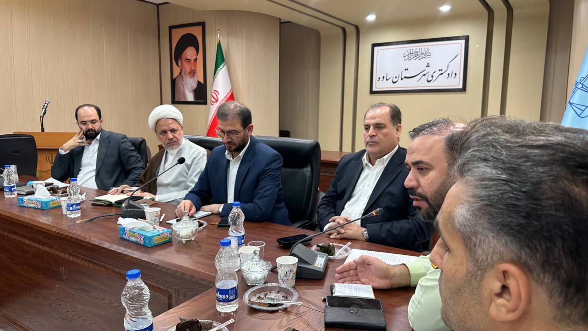 تأکید فرماندار ساوه در جلسه پیشگیری از وقوع جرم: ضرورت انجام کارهای اثربخش در زمان و مکان مناسب