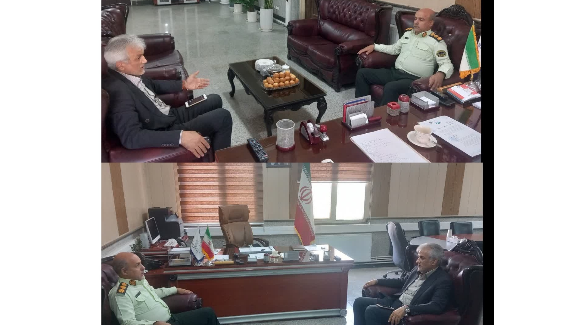 تبادل نظر درباره مسائل انتظامی و اجتماعی شهرستان زرندیه