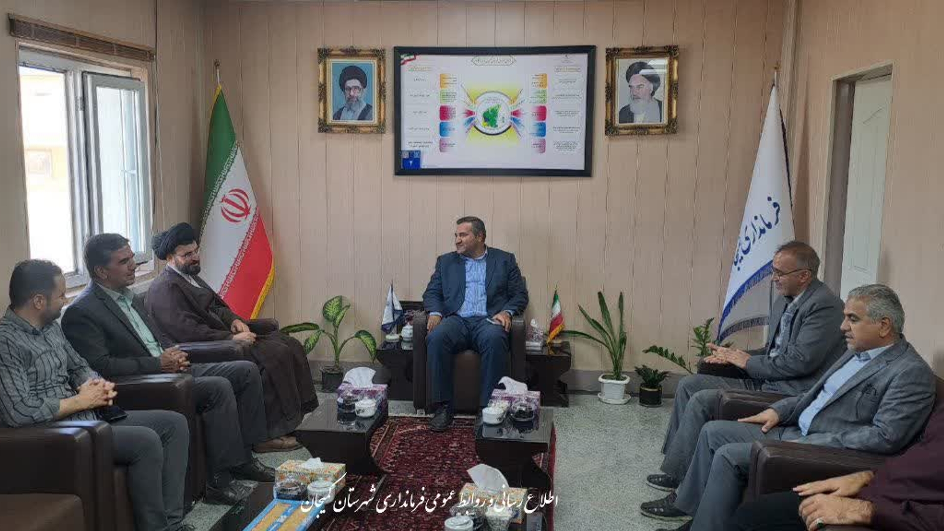 🔻دیدار نماینده ولی‌فقیه در جمعیت هلال احمر استان مرکزی با فرماندار شهرستان کمیجان