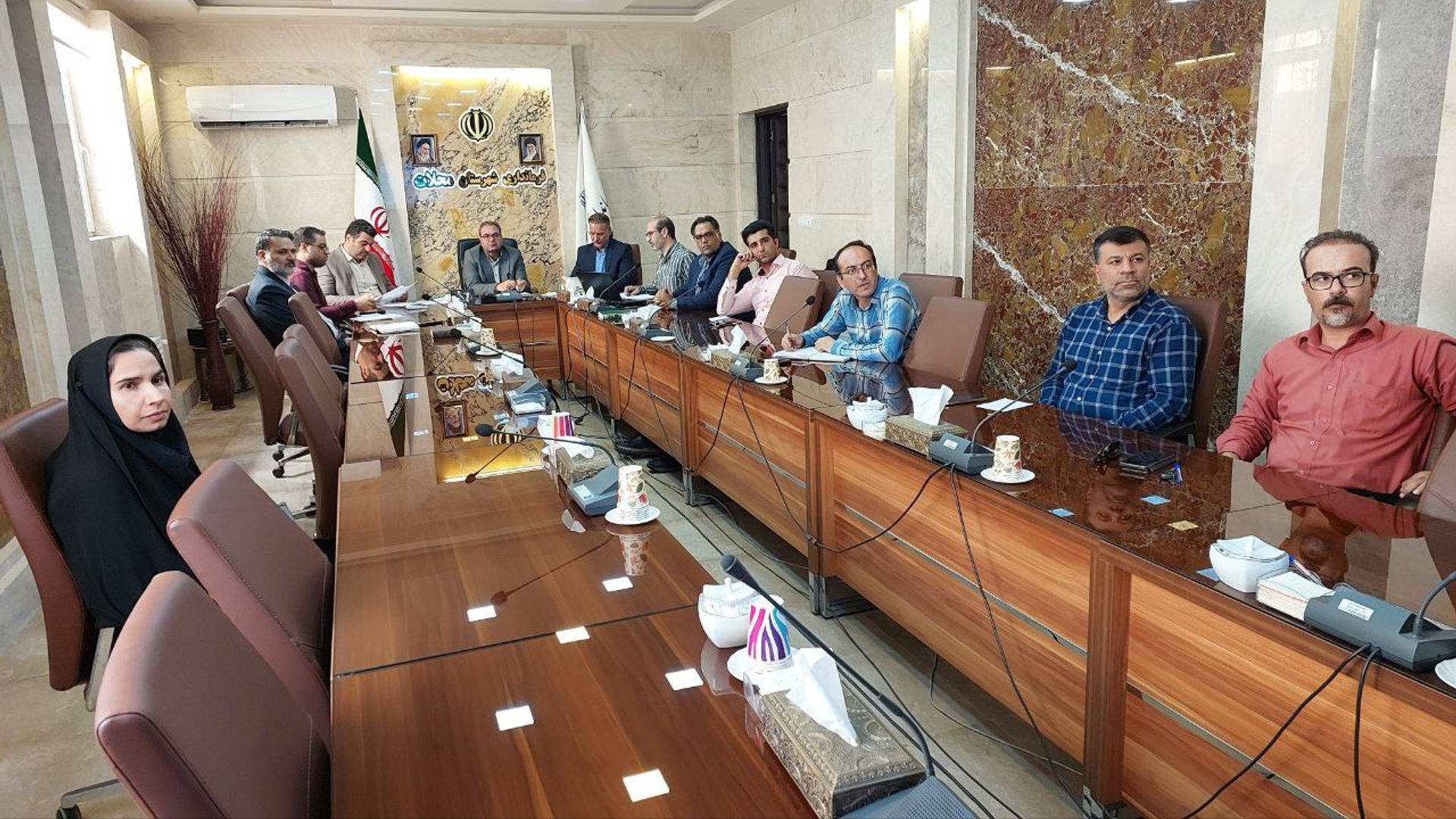 برگزاری جلسه شورای حفاظت از منابع آب شهرستان محلات