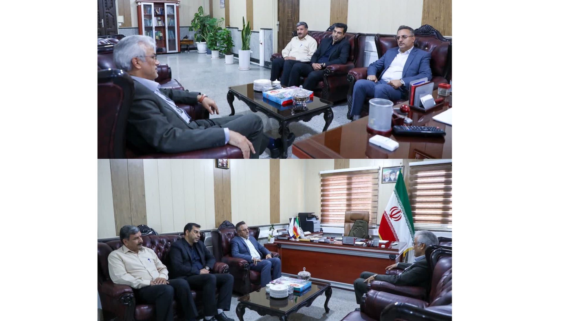 دیدار مدیرکل تعاون، کار و رفاه اجتماعی استان مرکزی با فرماندار شهرستان زرندیه