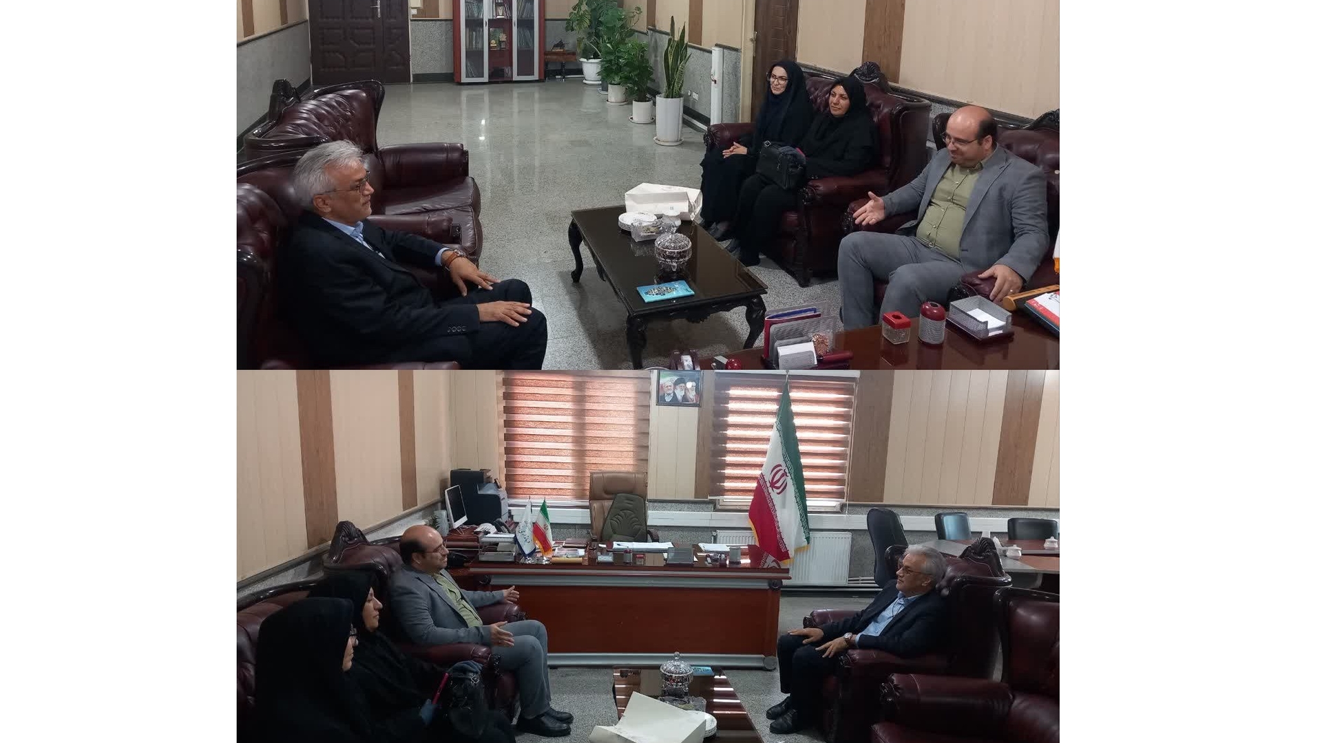 دیدار مدیرکل کانون پرورش فکری کودکان و نوجوانان استان مرکزی با فرماندار زرندیه
