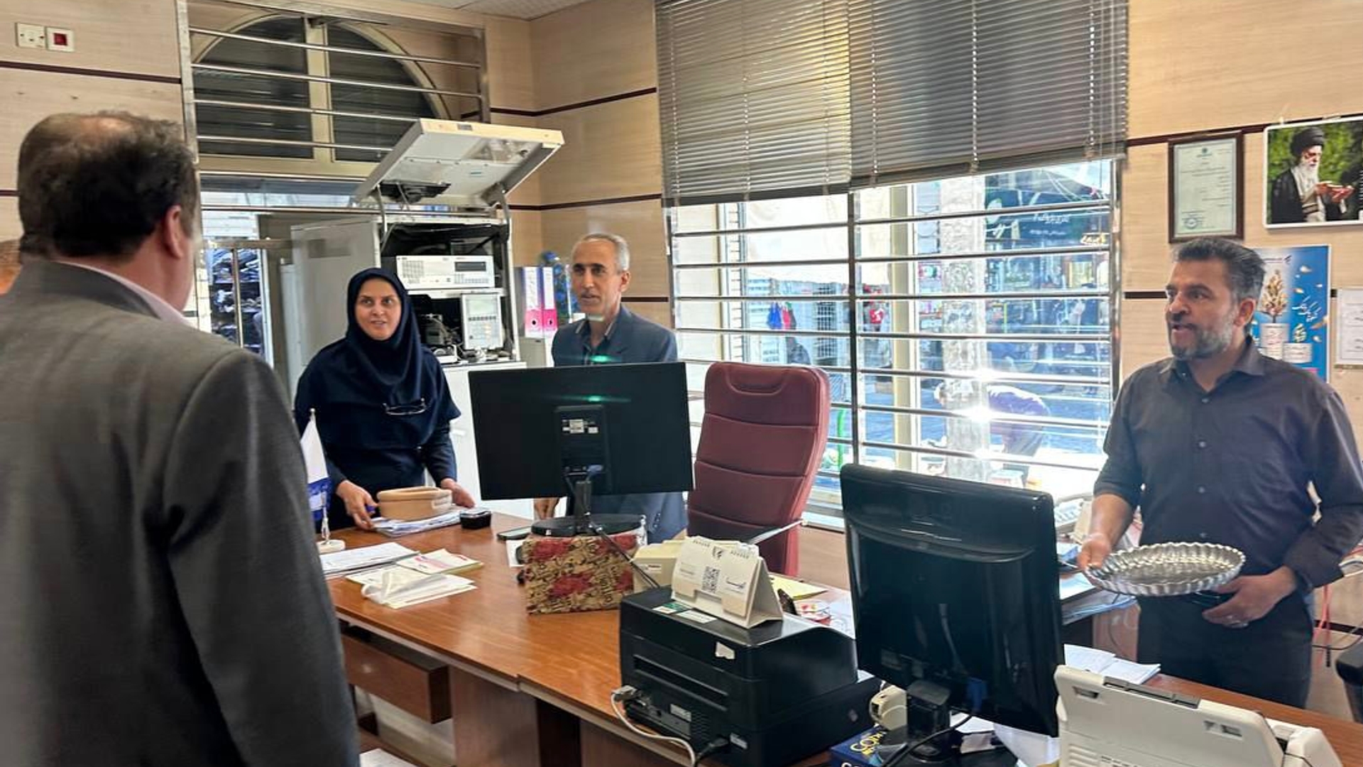 بازدید از شعبه بازار بانک رفاه