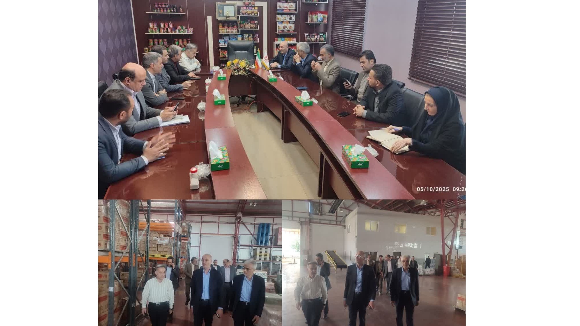 کارخانه محصولات غذایی برتر، نخستین مقصد روز همت اقتصادی در شهرستان زرندیه