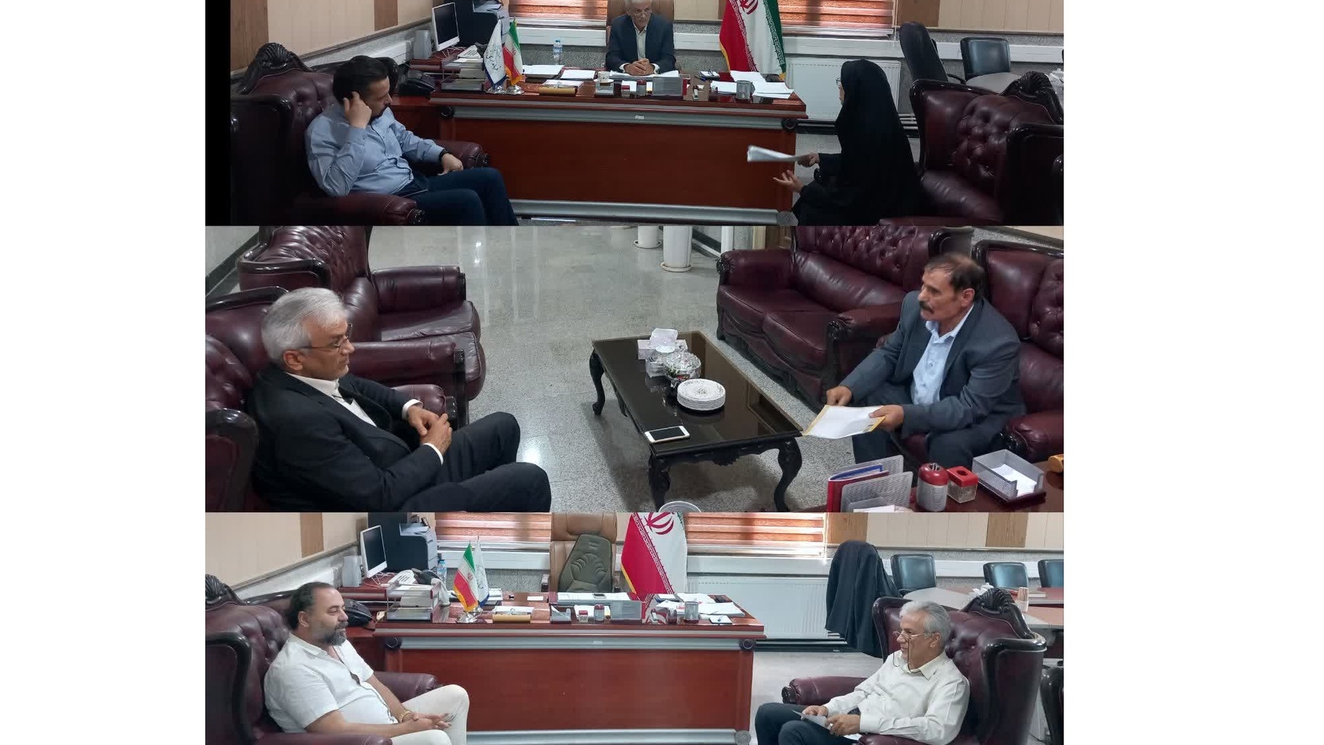 بررسی مسائل شهروندان در دیدار مستقیم با فرماندار شهرستان زرندیه