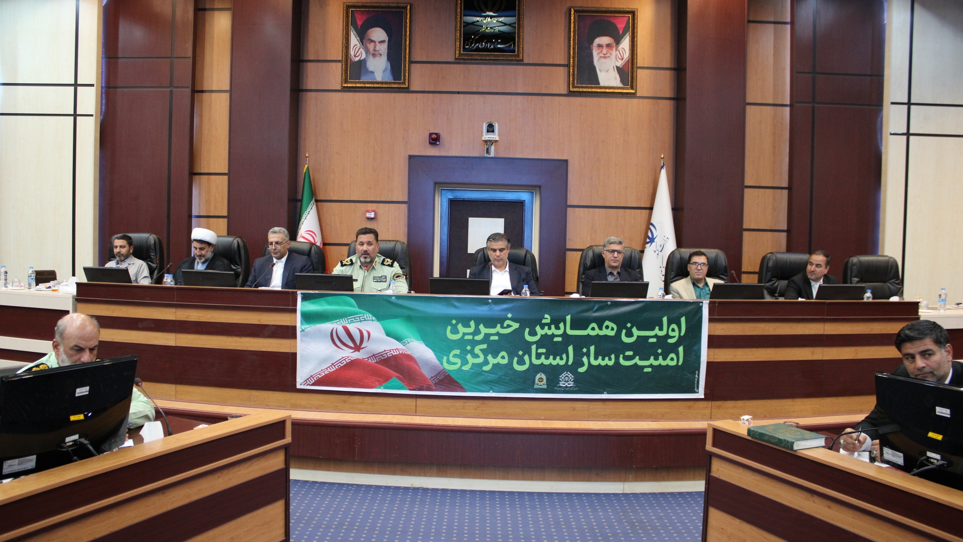 برگزاری اولین همایش خیرین امنیت ساز امین استان مرکزی