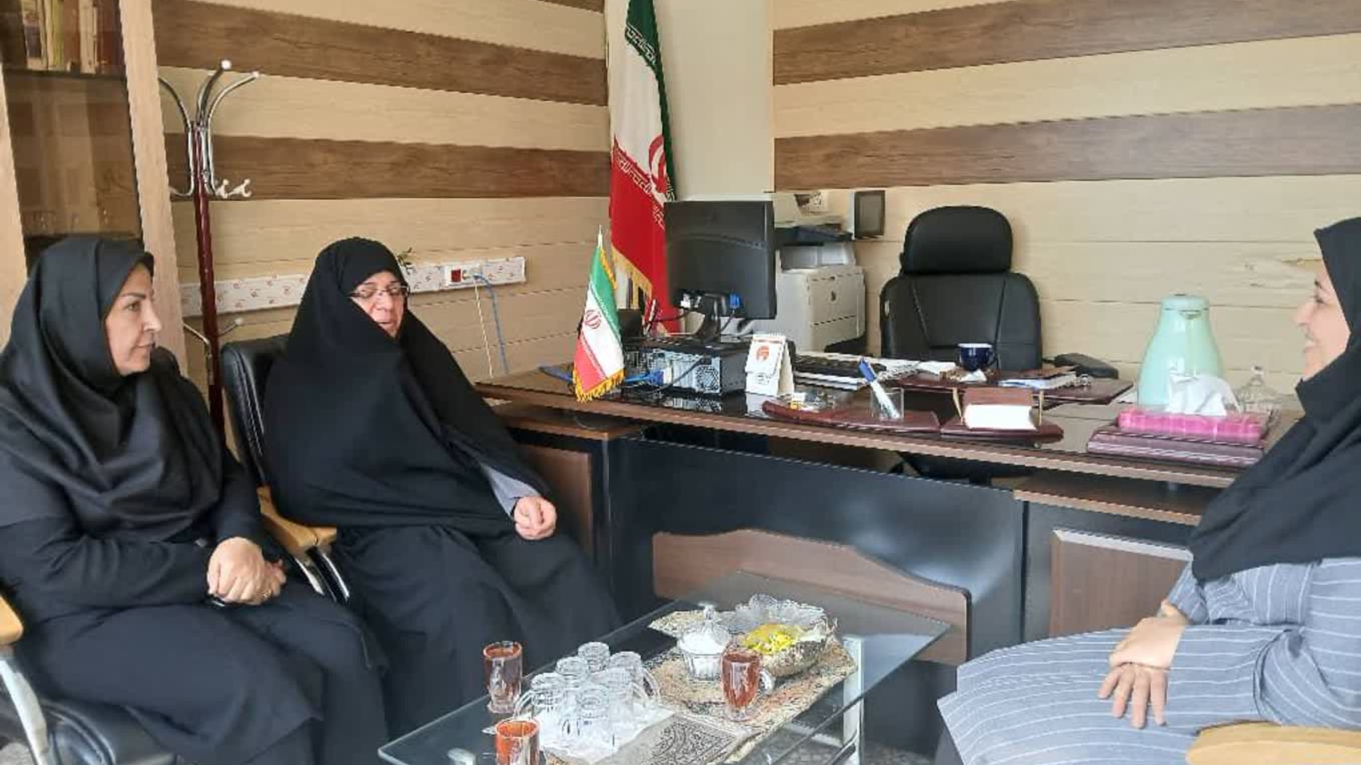 تعامل سازنده درحوزه ورزش؛تبریک هفته تربیت بدنی و ورزش از سوی مدیرکل امور بانوان استانداری به معاونت فرهنگی وامور جوانان اداره کل ورزش وجوانان