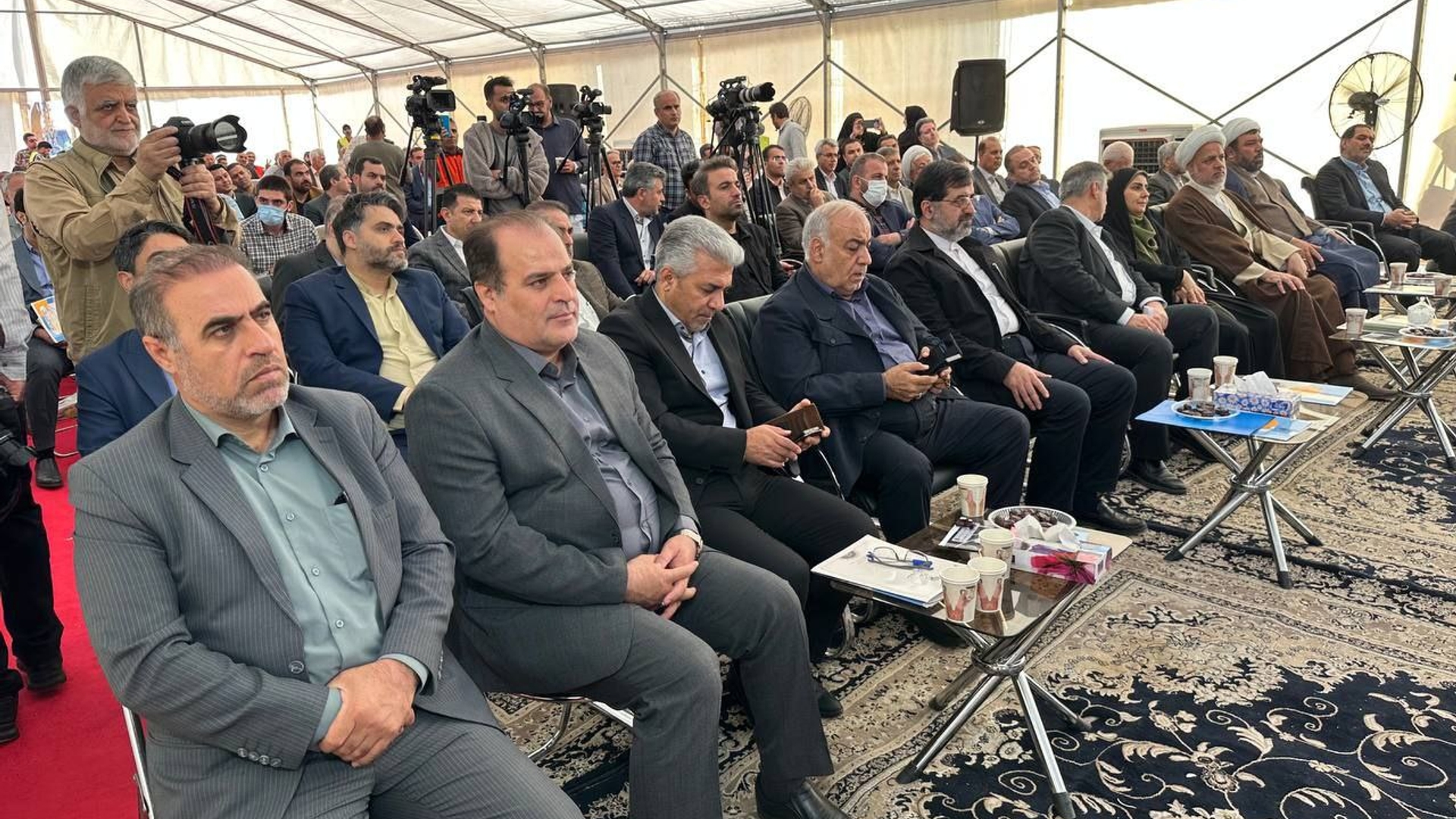 آغاز عملیات تعریض و بهسازی آزادراه راهبردی ساوه–سلفچگان با حضور وزیر راه
