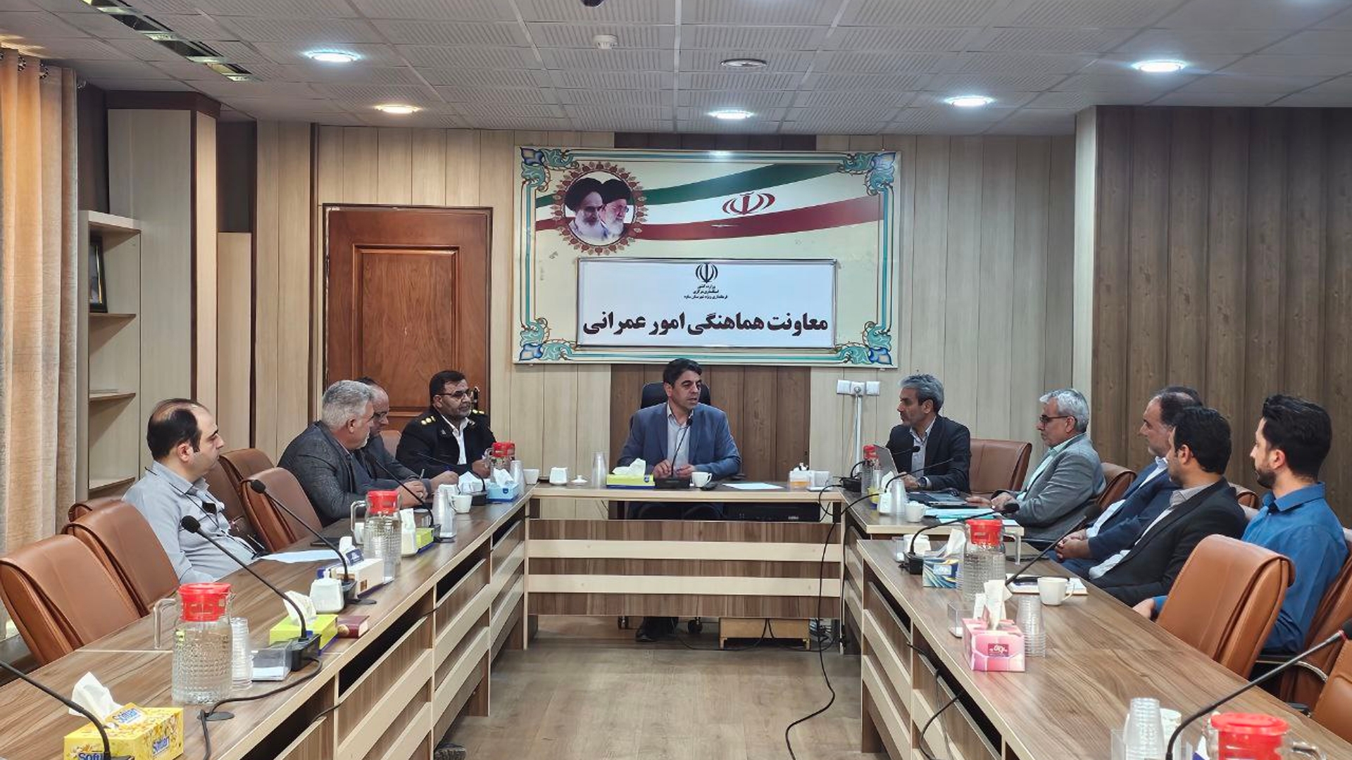 جلسه شورای ترافیک شهرستان ساوه برگزار شد.