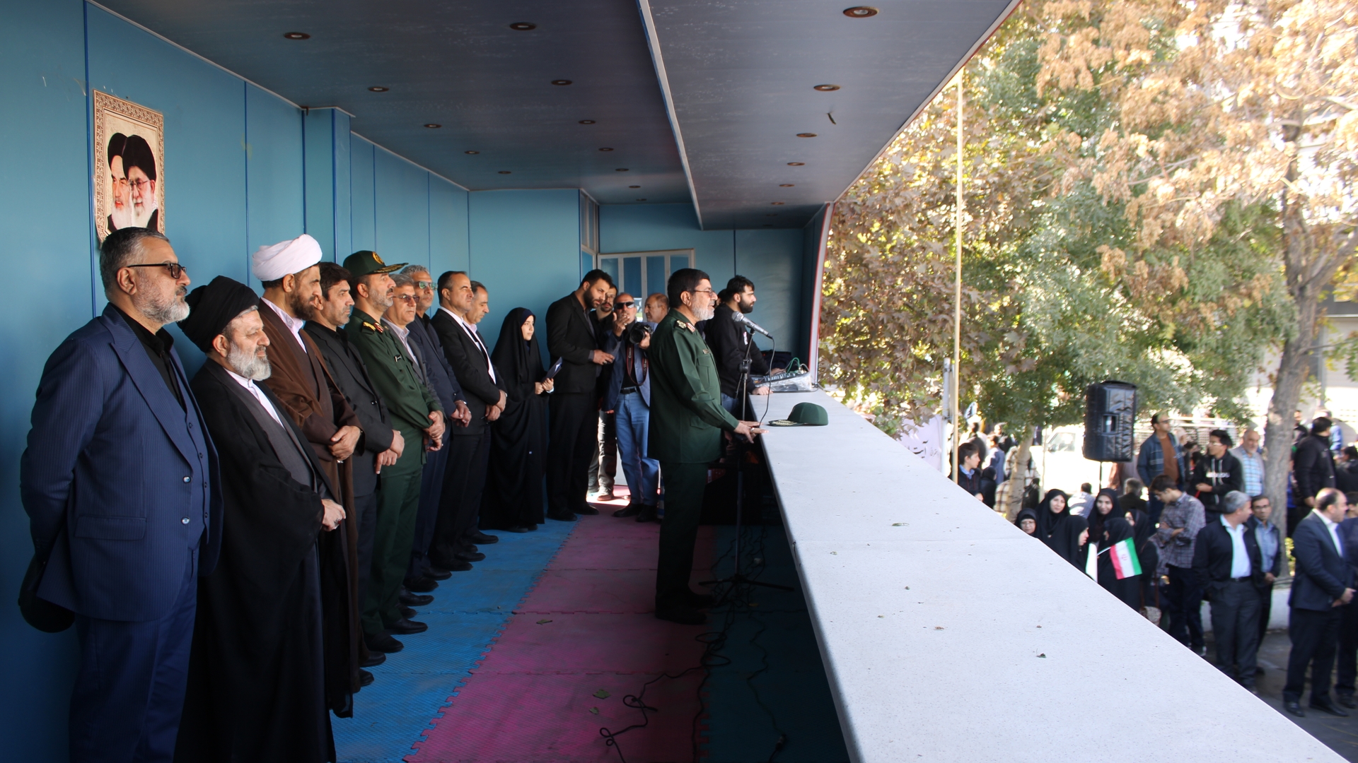 برگزاری آیین راهپیمایی سیزده آبان در اراک