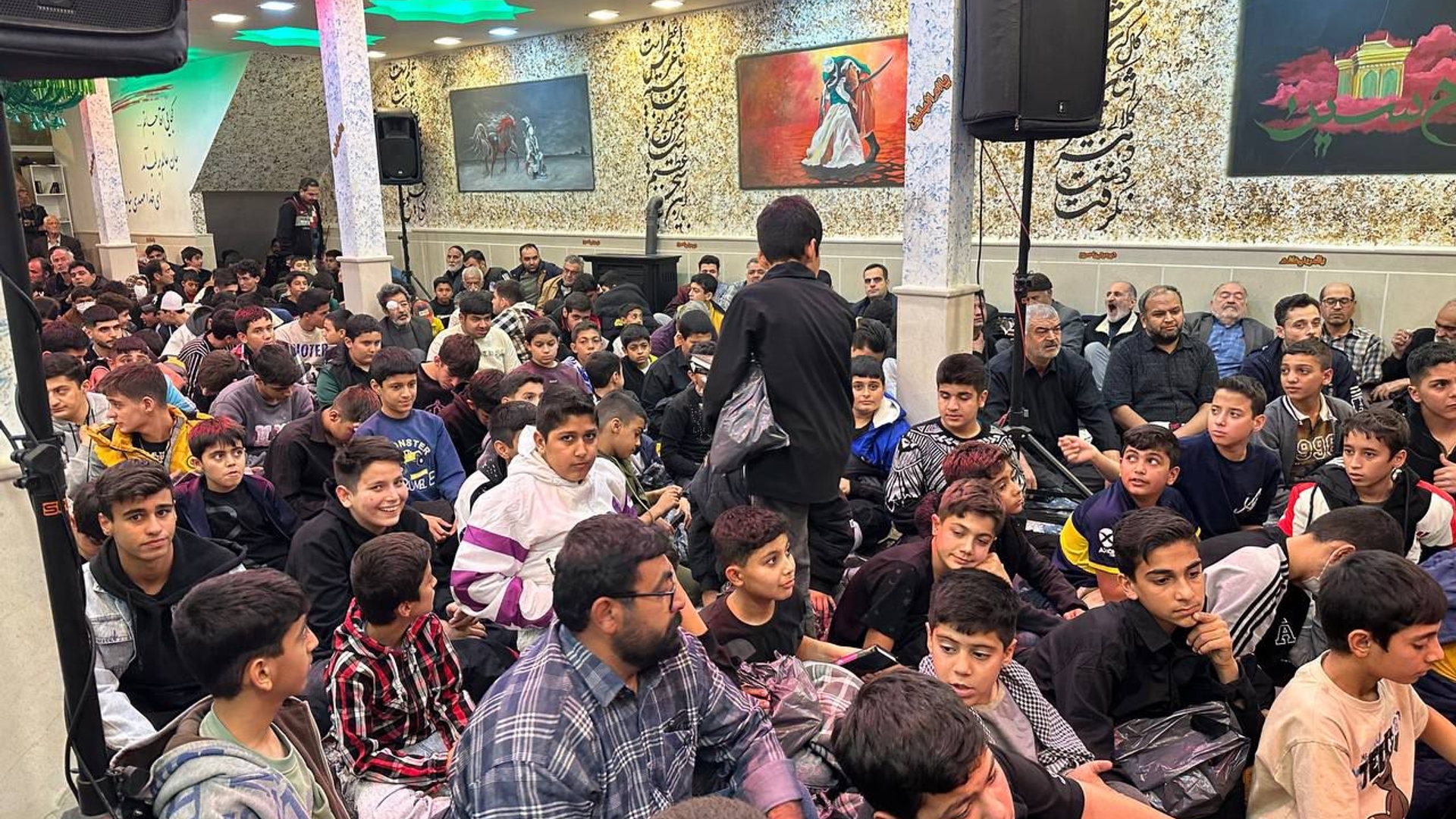 شرکت در عزاداری فاطمی