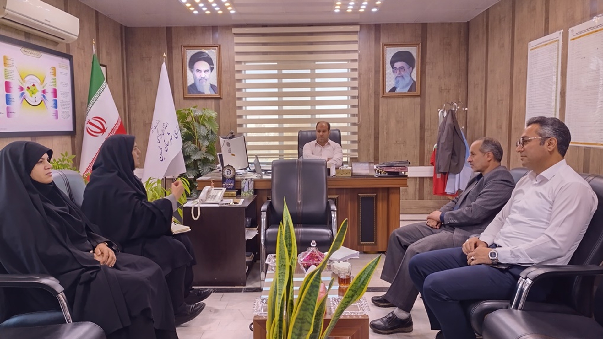 پنجمین جلسه شورای معاونین فرمانداری شهرستان خمین در سال 1404 برگزار شد
