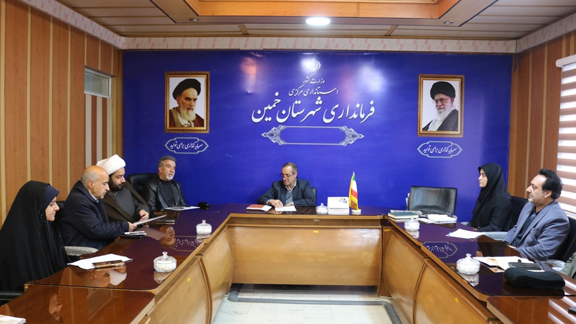 ششمین جلسه ستاد جوانی جمعیت شهرستان خمین در سال 1404 برگزار شد