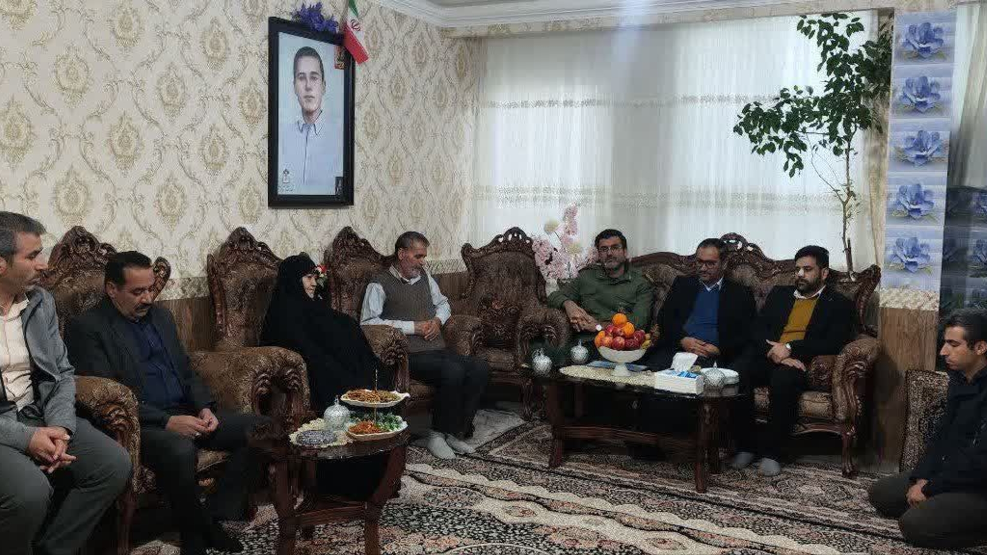 🔘 دیدار با خانواده شهید والامقام مرتضی شریفی در قالب طرح سپاس