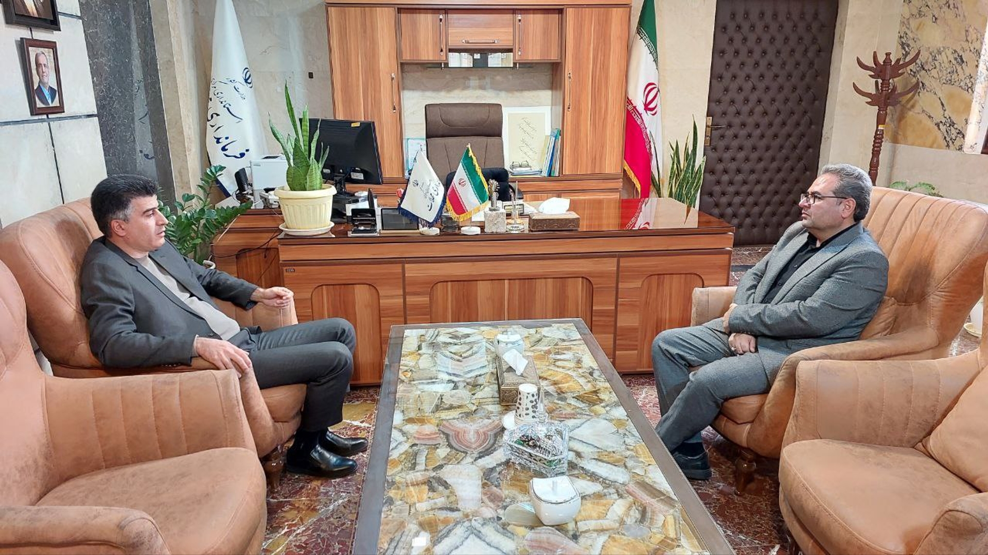 دیدار سرپرست جهاد دانشگاهی استان مرکزی با فرماندار شهرستان محلات