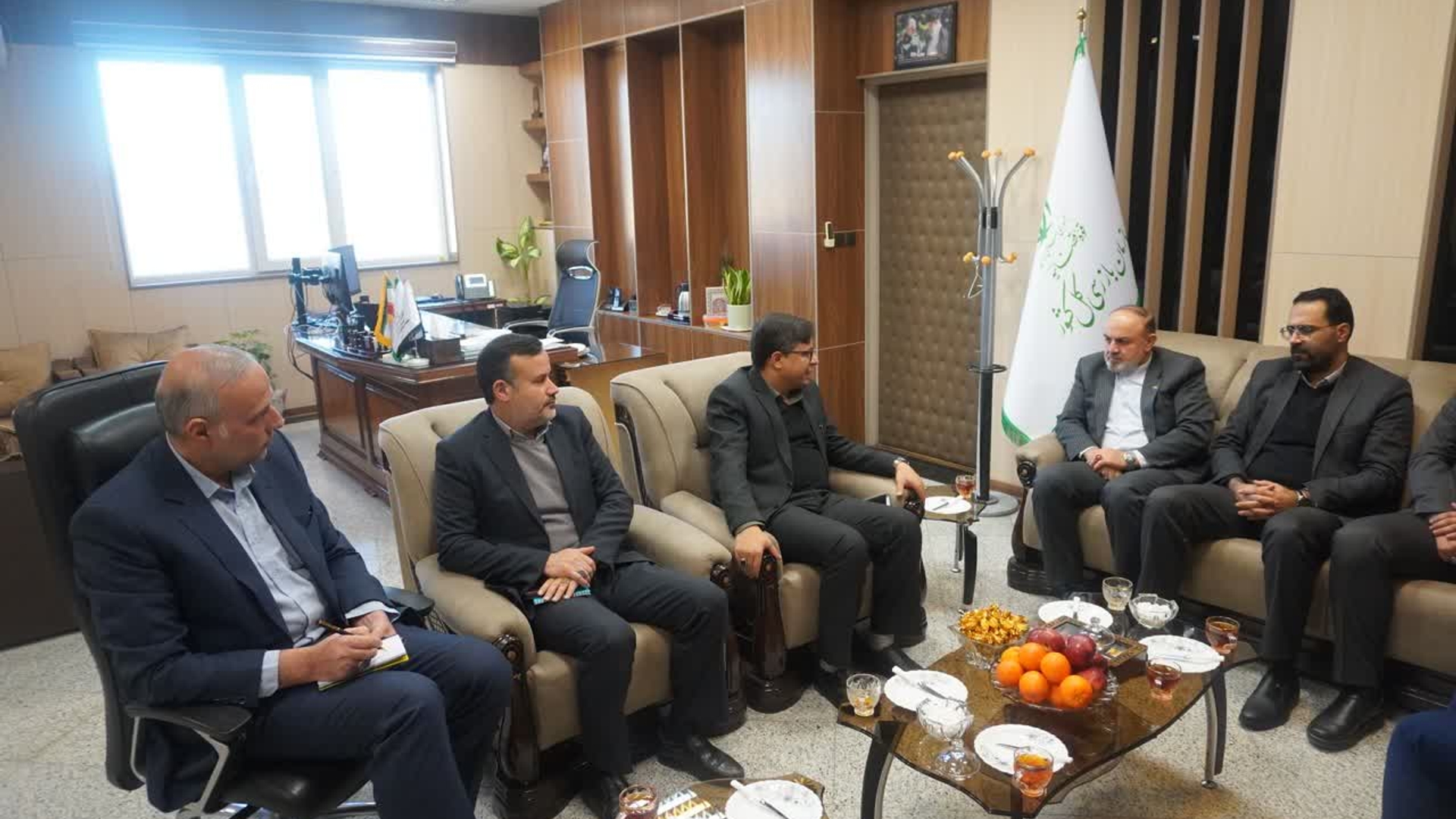 دیدار سردار قمی با بازرس کل قضایی استان مرکزی