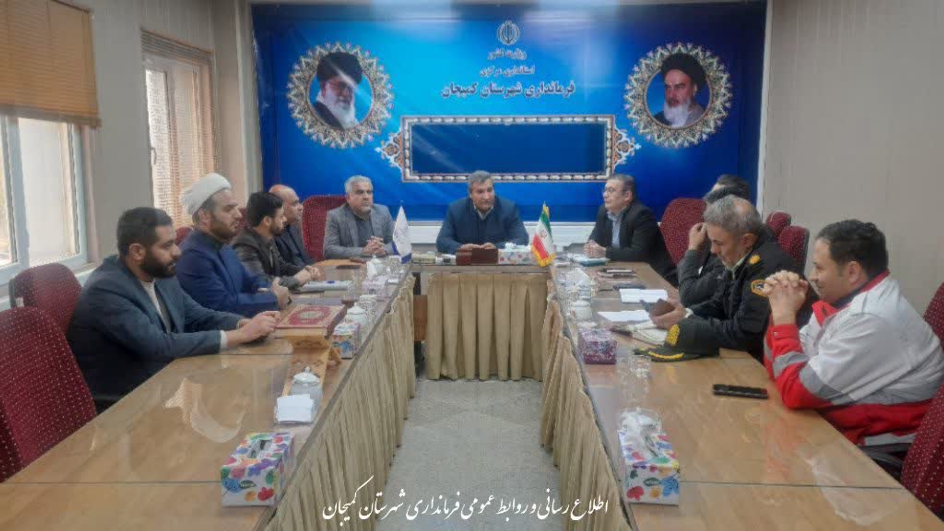 🔻برگزاری پیش‌ جلسه هماهنگی مجمع خیرین مدرسه‌ساز شهرستان کمیجان به ریاست فرماندار