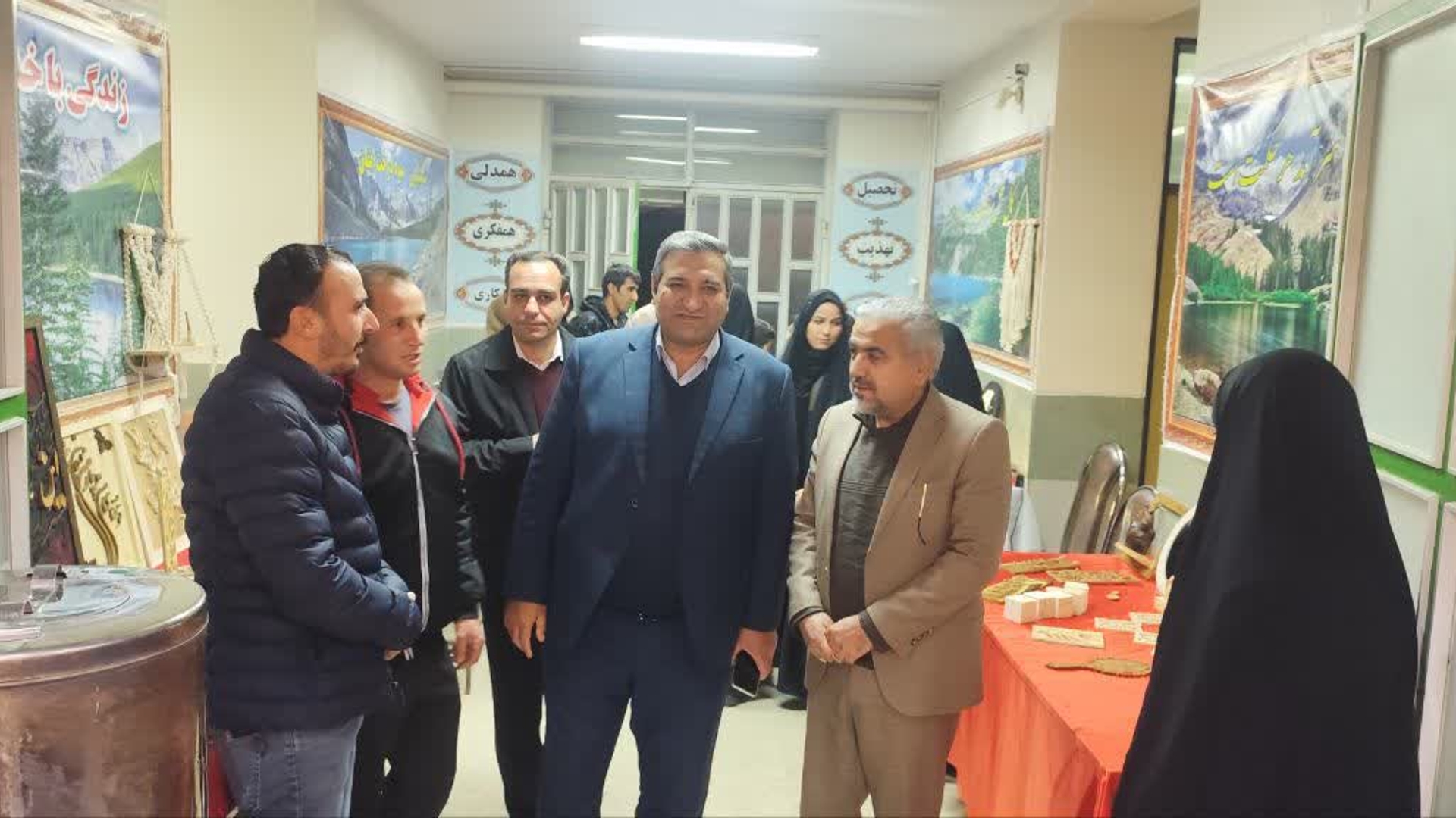 🔻حضور فرماندار شهرستان کمیجان در جشن مردمی شب یلدا