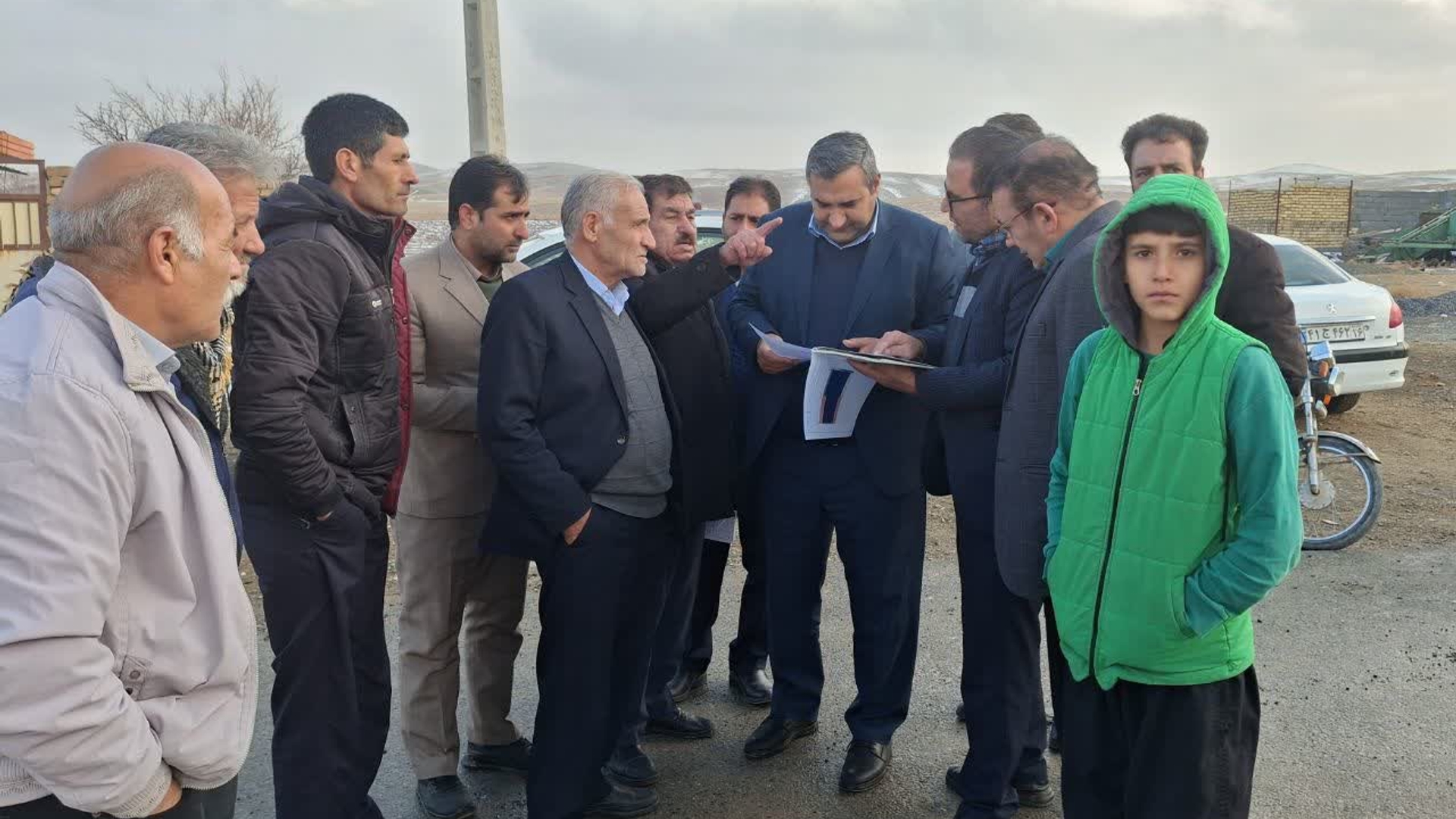 🔻پیگیری و بررسی میدانی فرماندار شهرستان کمیجان در راستای رفع مشکل کمبود آب روستای چالمیان