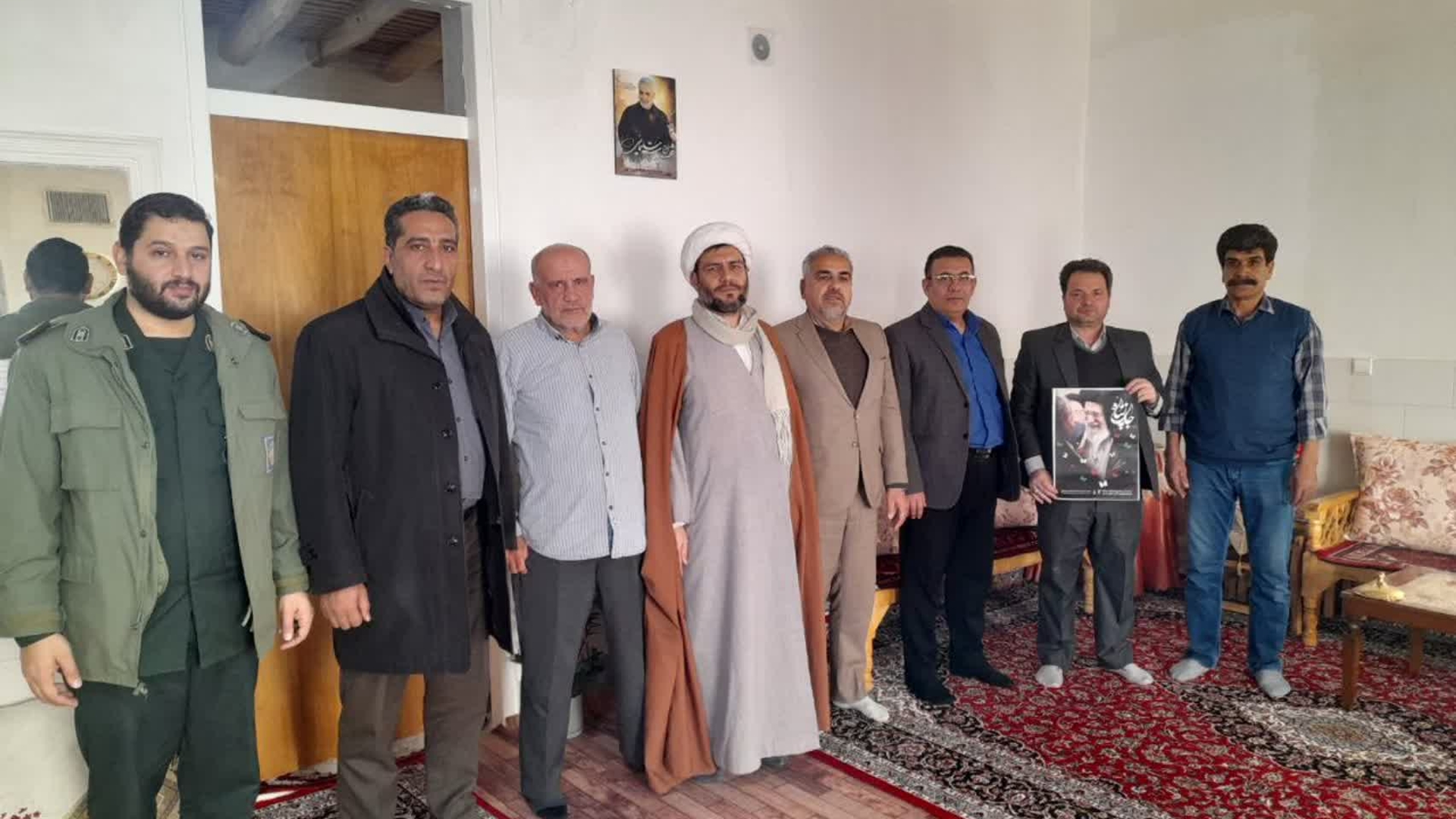 🔻 دیدار با جانبازان سرافراز شهرستان کمیجان در قالب طرح «علمداران حماسه»