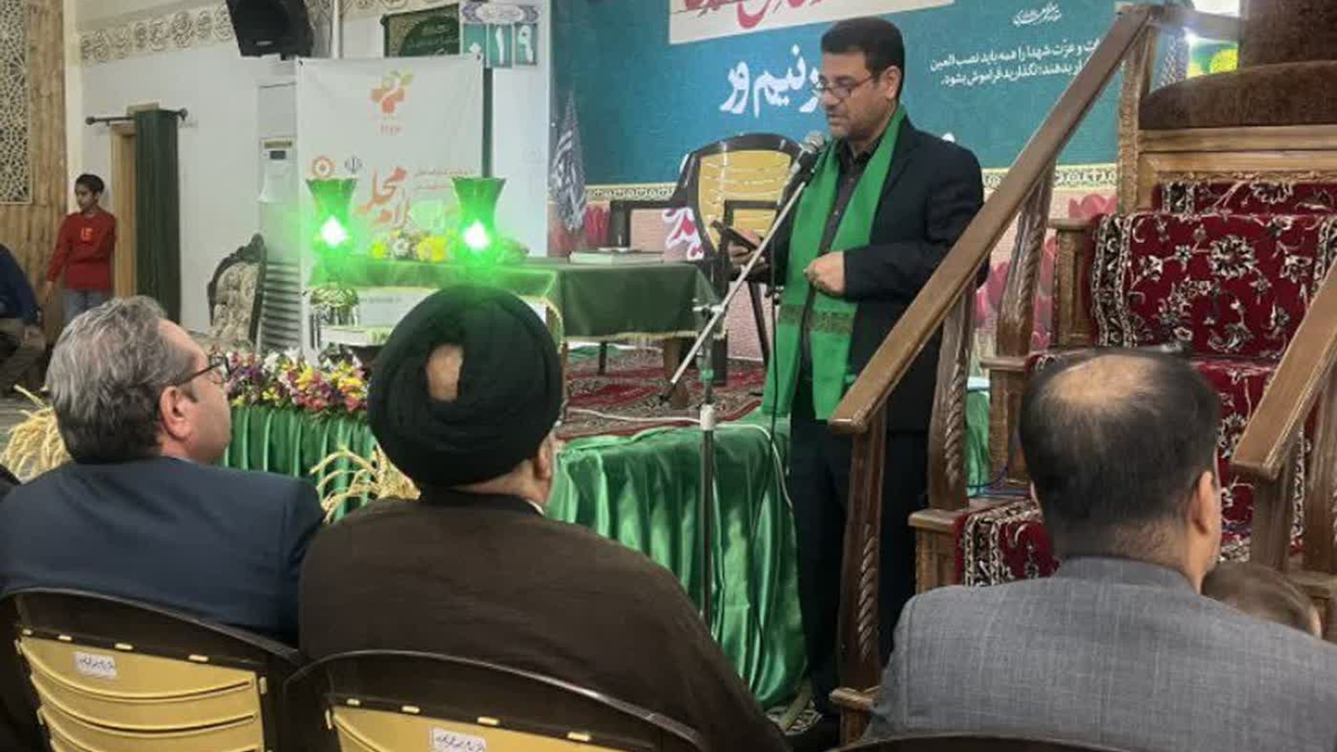 بیست و سومین یادواره شهدای شهر نیم‌ور برگزار شد