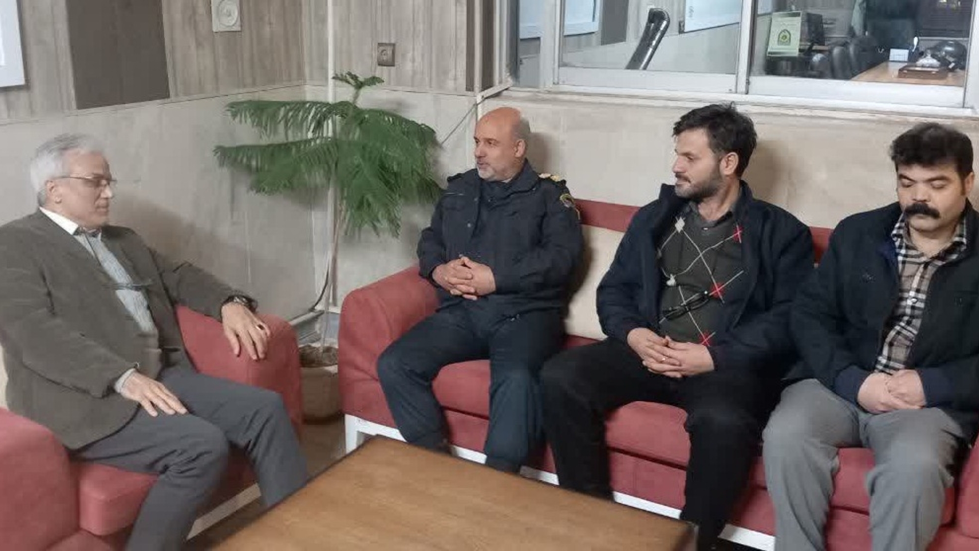 دیدار فرماندار زرندیه با فرمانده انتظامی شهرستان