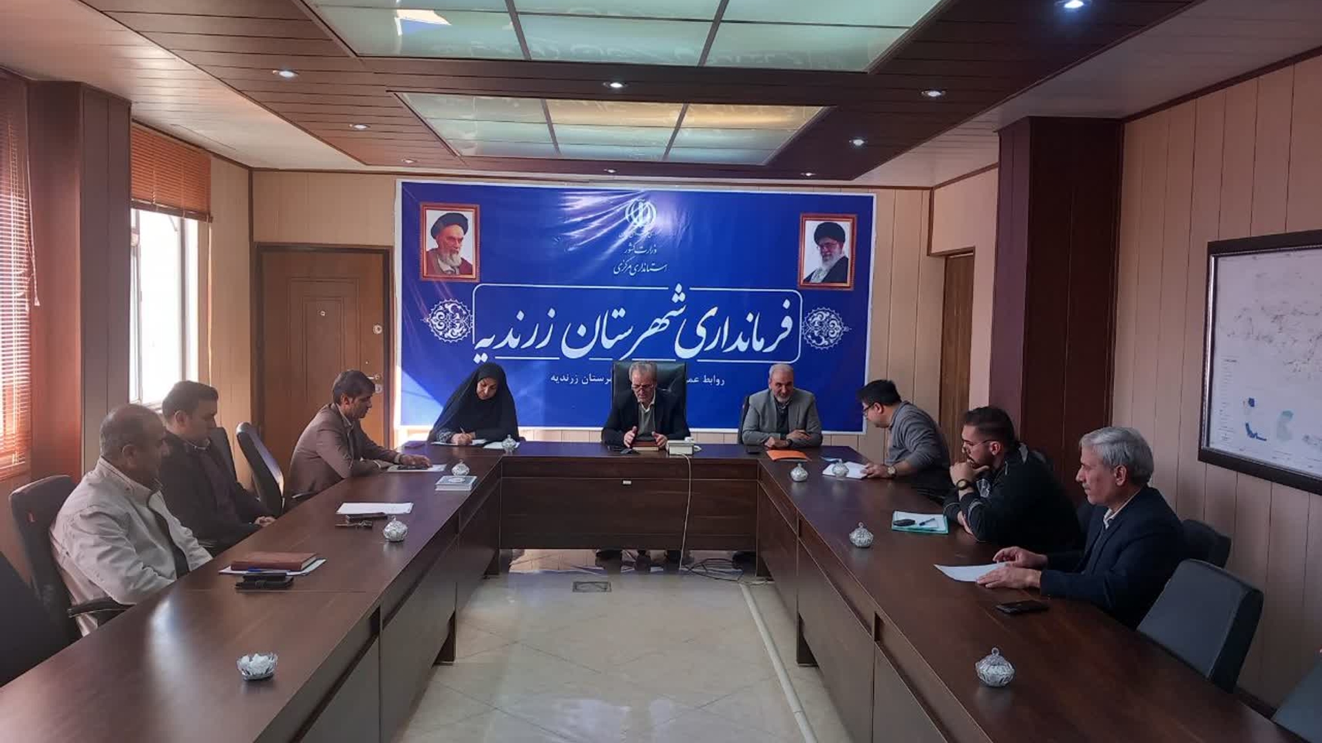 بحث و بررسی مسائل کارگری و اتباع خارجی در کمیسیون شهرستان زرندیه