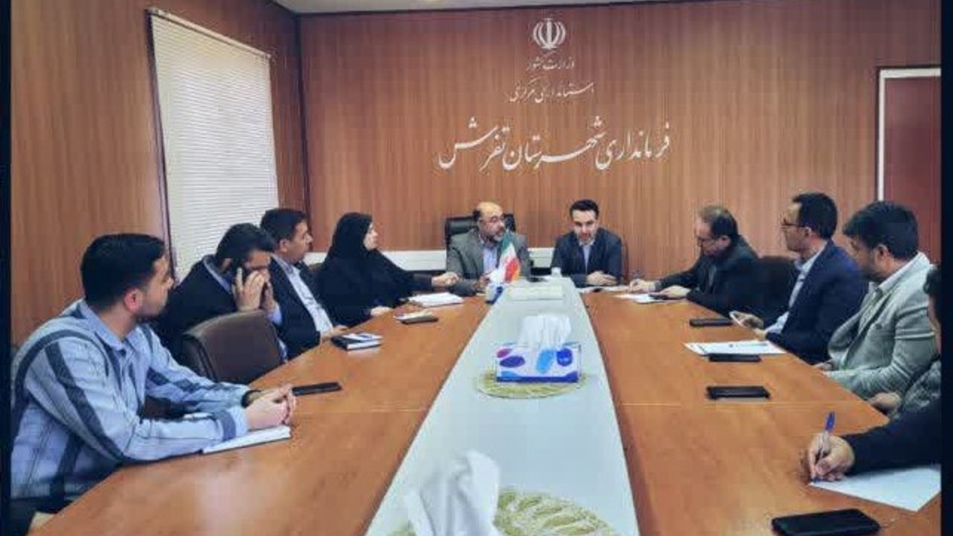 برگزاری جلسه کمیته فناوری اطلاعات ستاد انتخابات استان در شهرستان تفرش