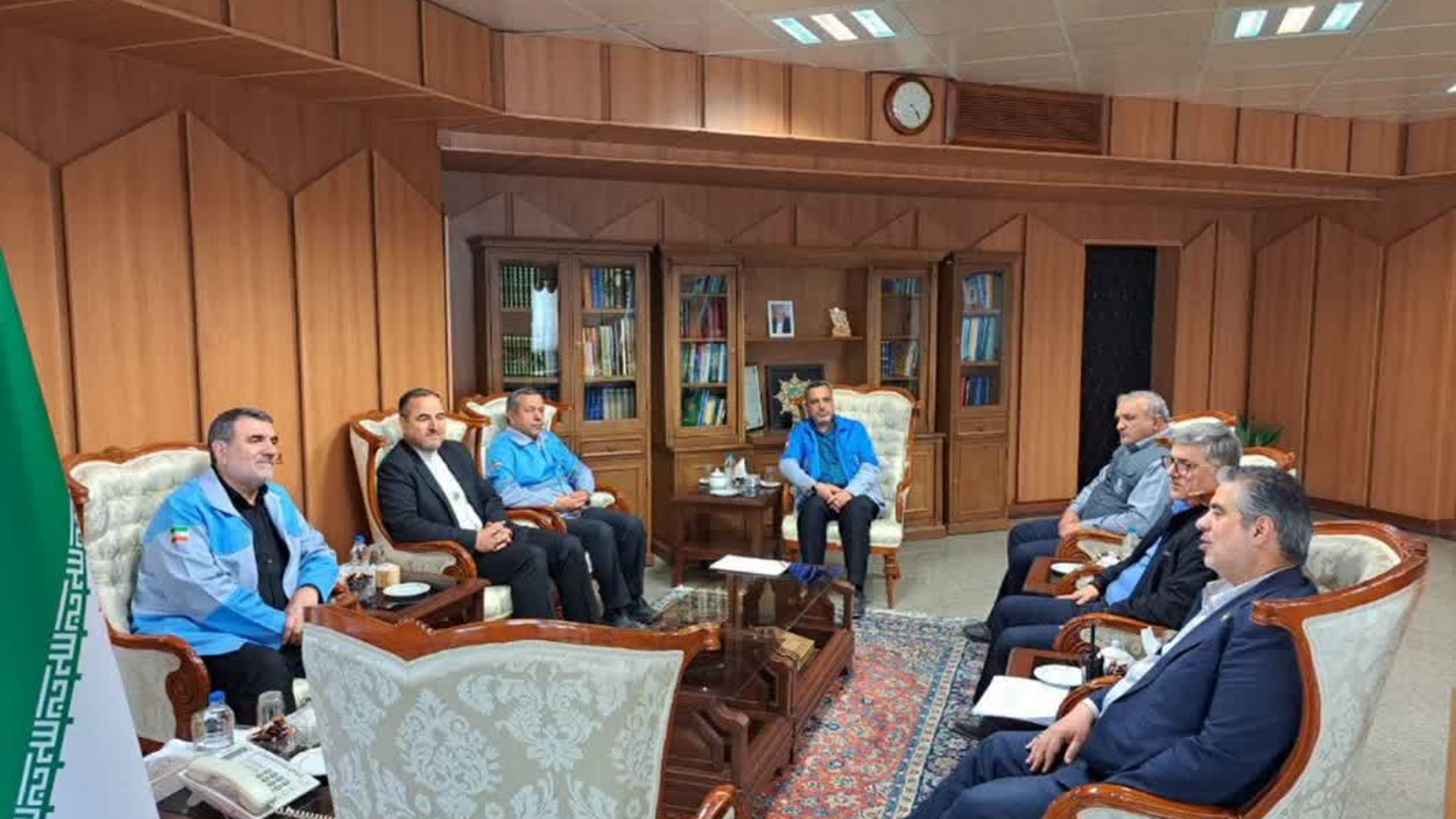 دیدار رئیس سازمان مدیریت بحران کشور با استاندار مرکزی