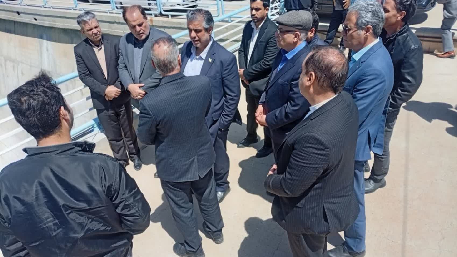 اجرای برنامه‌های اضطراری برای جلوگیری از اختلال در تأمین آب شرب ساوه