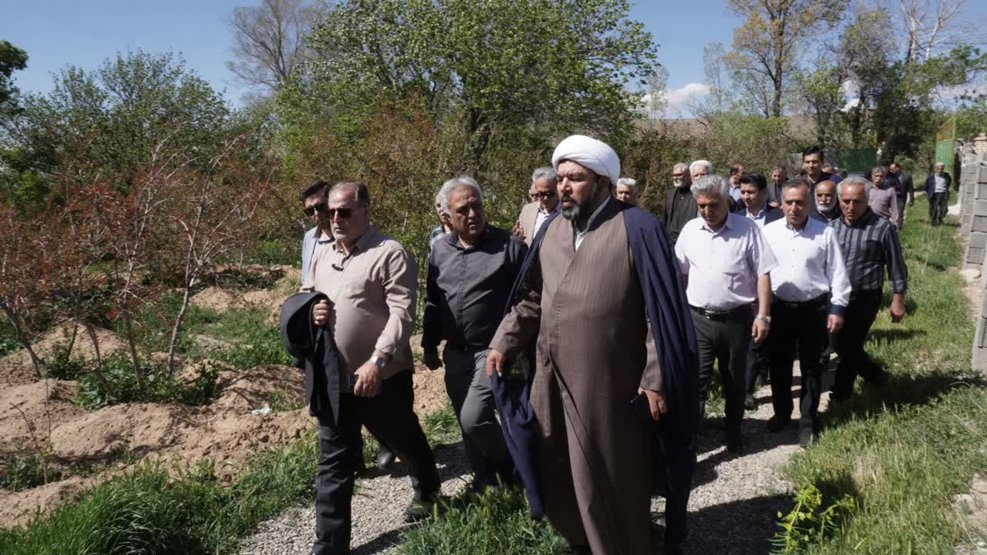 بازدید از روستای صفی آباد و قیاجیک مقصد بعدی مسئولان