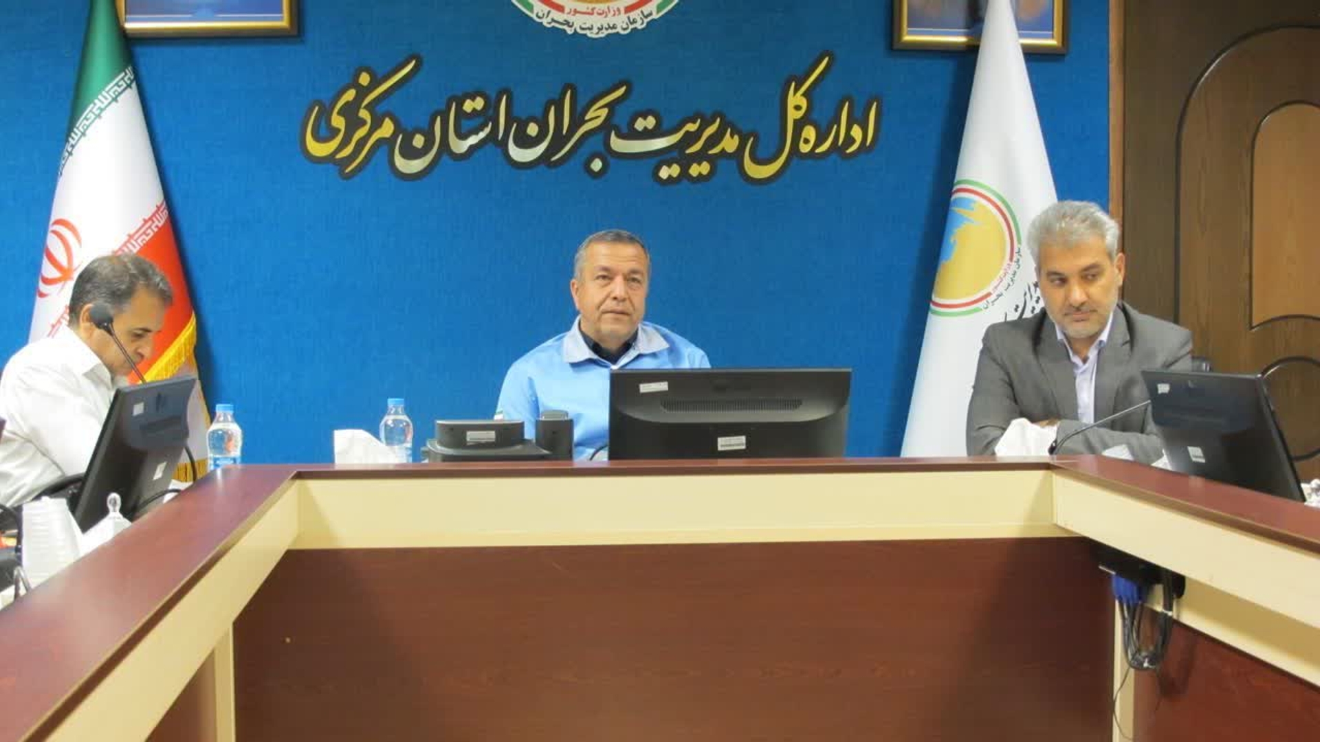 جلسه کارگروه اضطرار گرد و غبار استان مرکزی