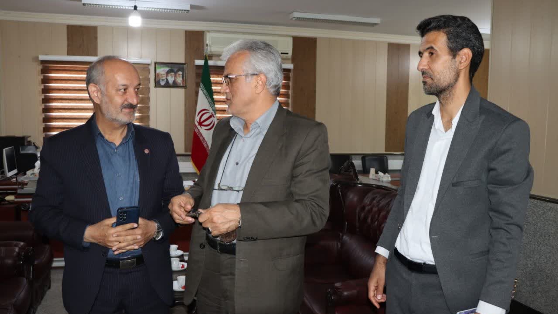 دیدار مدیرکل بهزیستی استان مرکزی با فرماندار زرندیه