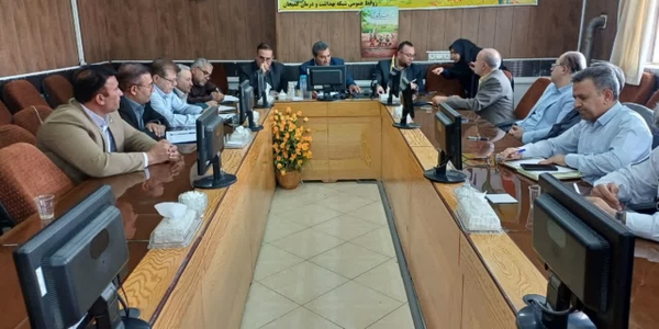 🔻 برگزاری جلسه هیئت رئیسه دانشگاه علوم پزشکی در شهرستان کمیجان
