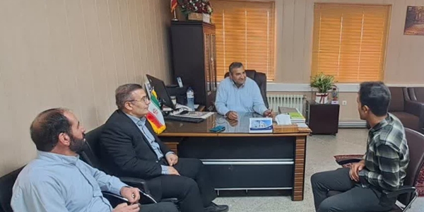 🔻دیدار بخشدار مرکزی و اعضای شورای اسلامی روستا های فضل‌ آباد و چالمیان با فرماندار شهرستان