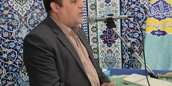 گزارش تصویری از سخنرانی پیش از خطبه ها به مناسبت هفته دولت