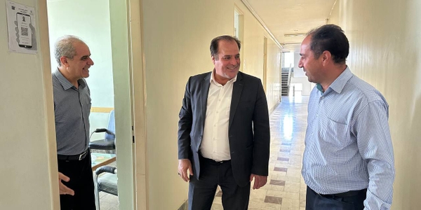 بازید سرزده فرماندار ساوه از جهاد کشاورزی