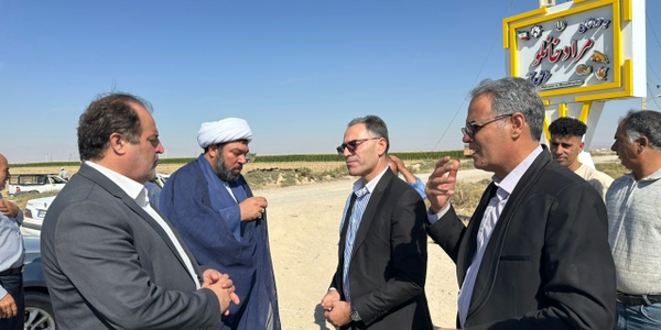 بازدید فرماندار و نماینده از روستاهای چیچک‌آباد و مرادخانلو
