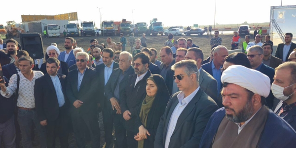 آغاز عملیات تعریض آزادراه ساوه-سلفچگان با اعتبار ۱۲ همت، با حضور وزیر راه و شهرسازی